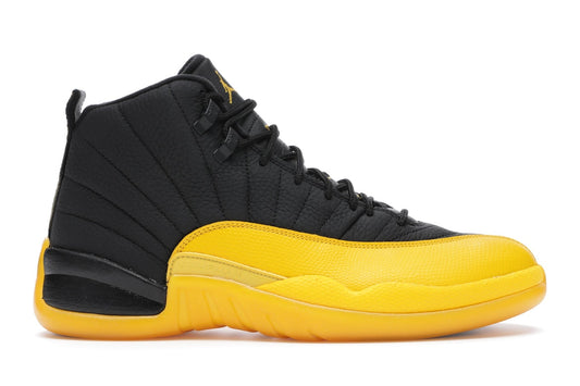 Jordan 12 Retro Noir Or Université