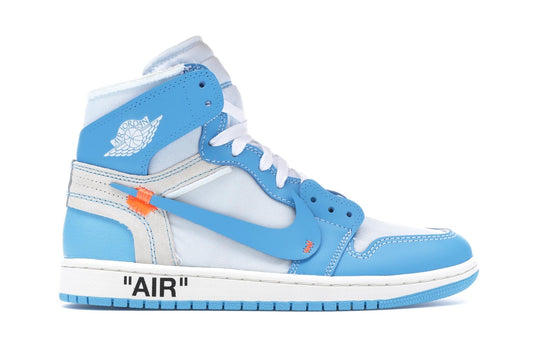 Jordan 1 Retro High Off-White Bleu Université