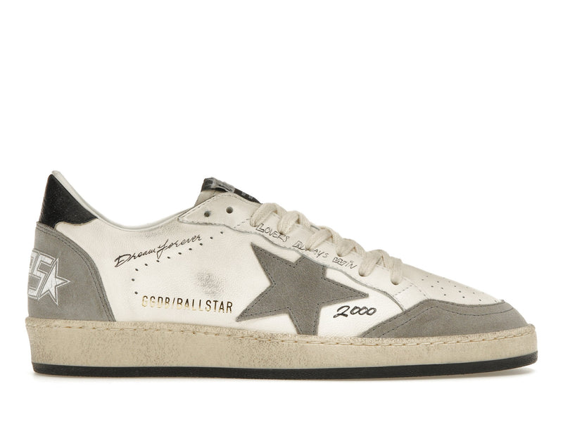 Golden Goose Ball-Star Low Dream Forever Blanc Gris 