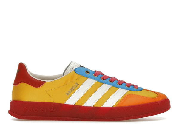 adidas x Gucci Gazelle Yellow White Red
