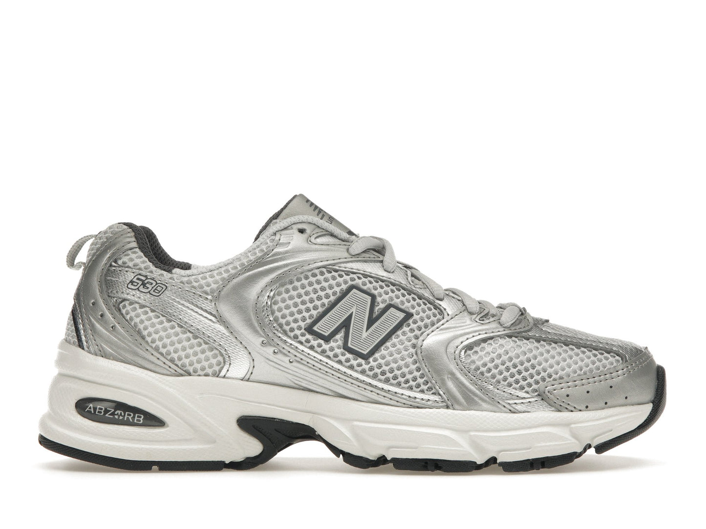 New Balance 530 Gris Matière Argent Métallisé