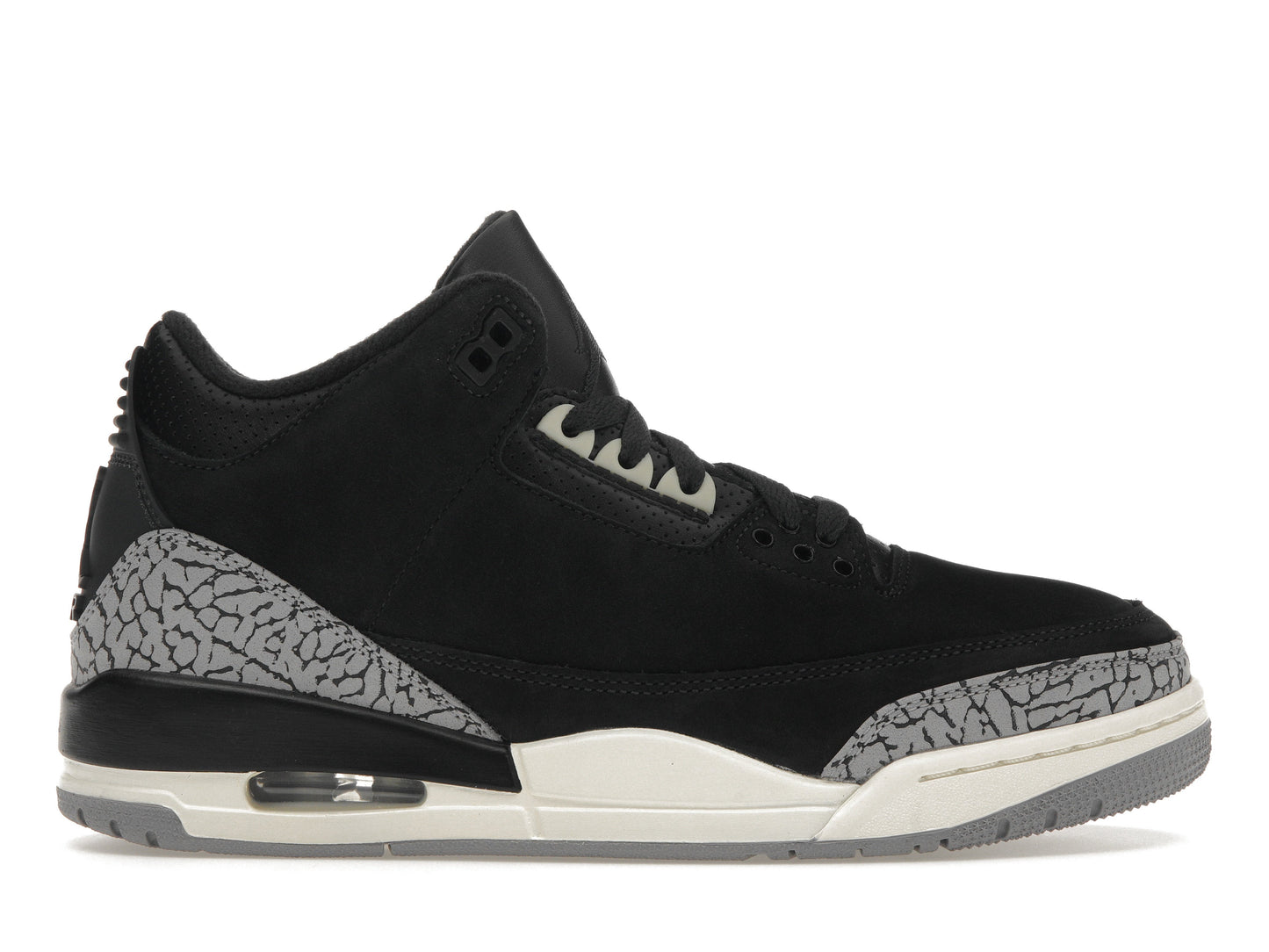 Jordan 3 Retro Noir Cassé