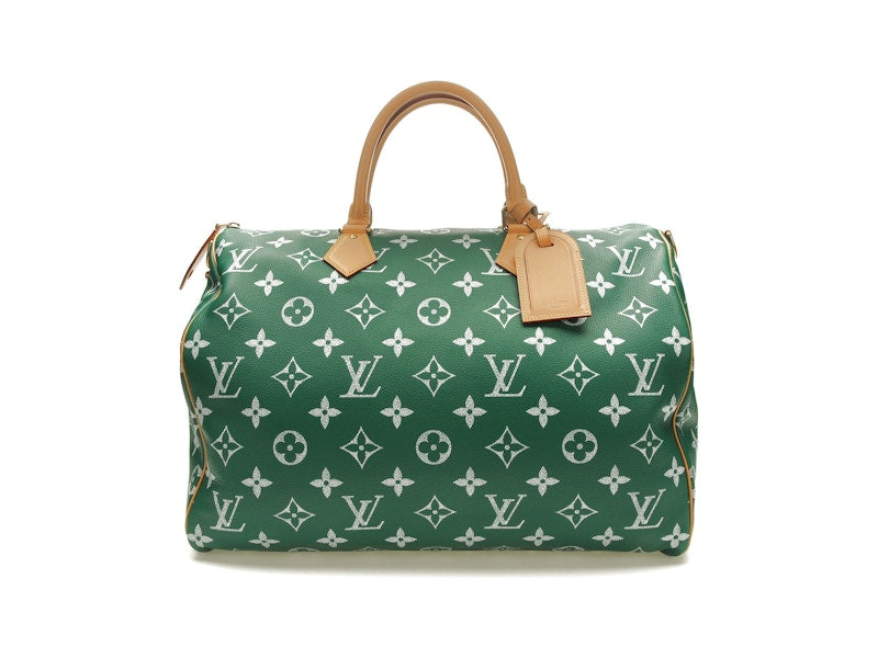 Louis Vuitton Speedy P9 Bandoulière 50 Monogram Leather Green 