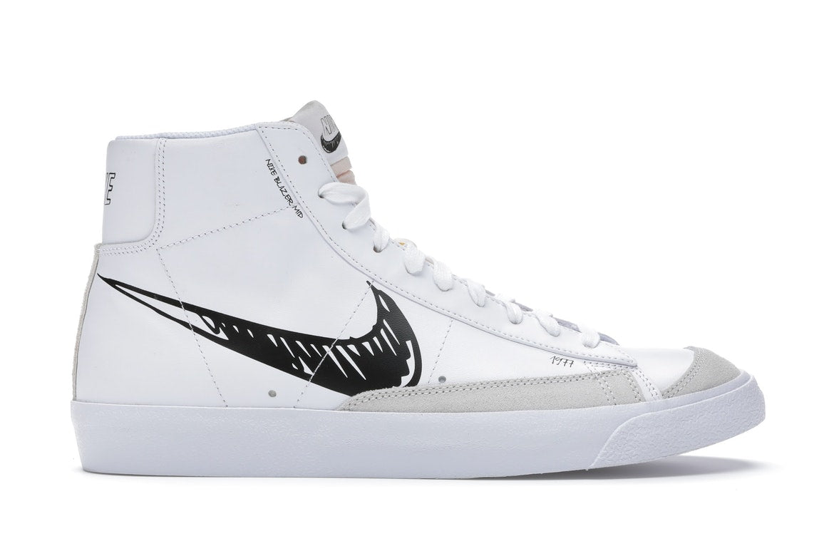 Nike Blazer Mid 77 Sketch White Black Sneaker Store Co