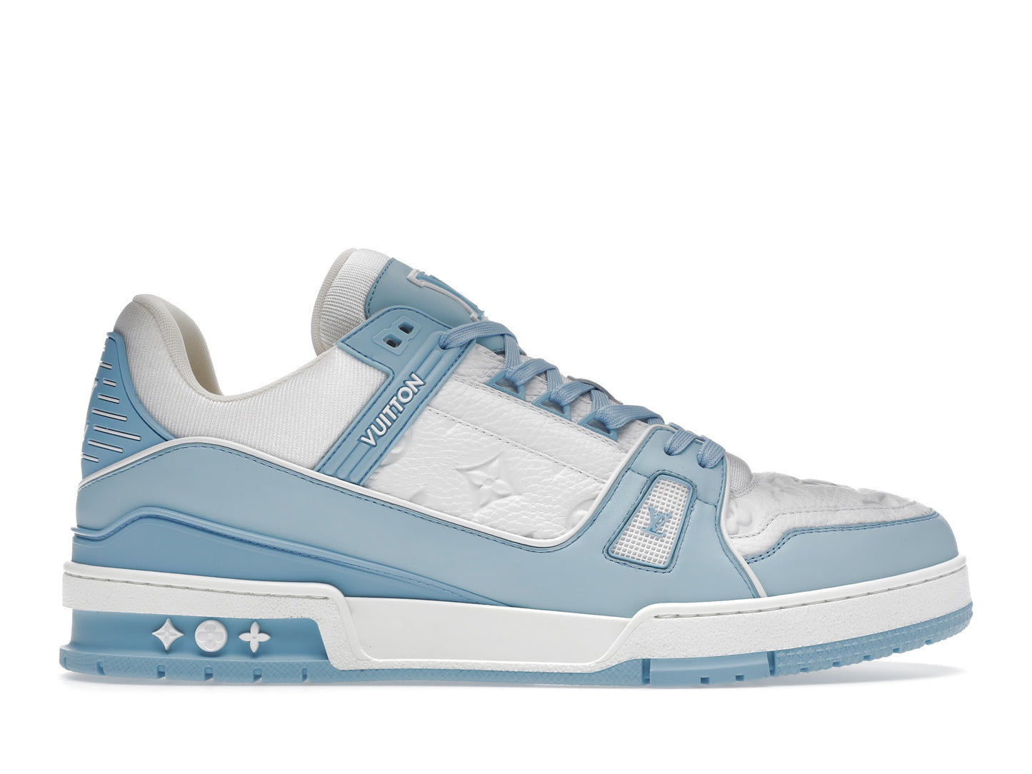 Louis Vuitton Trainer Low White Sky Blue 