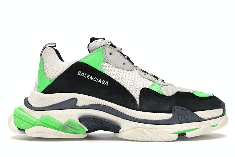 Balenciaga Triple S Green Black