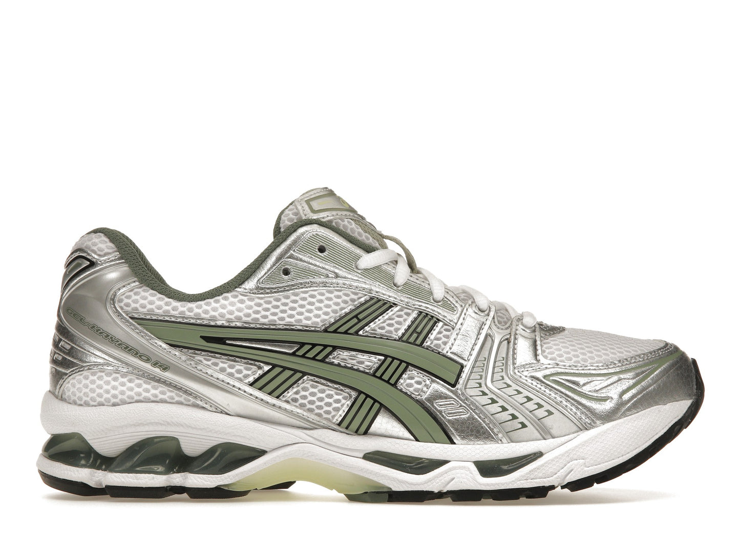 ASICS Gel-Kayano 14 White Pure Silver Slate Grey Sage