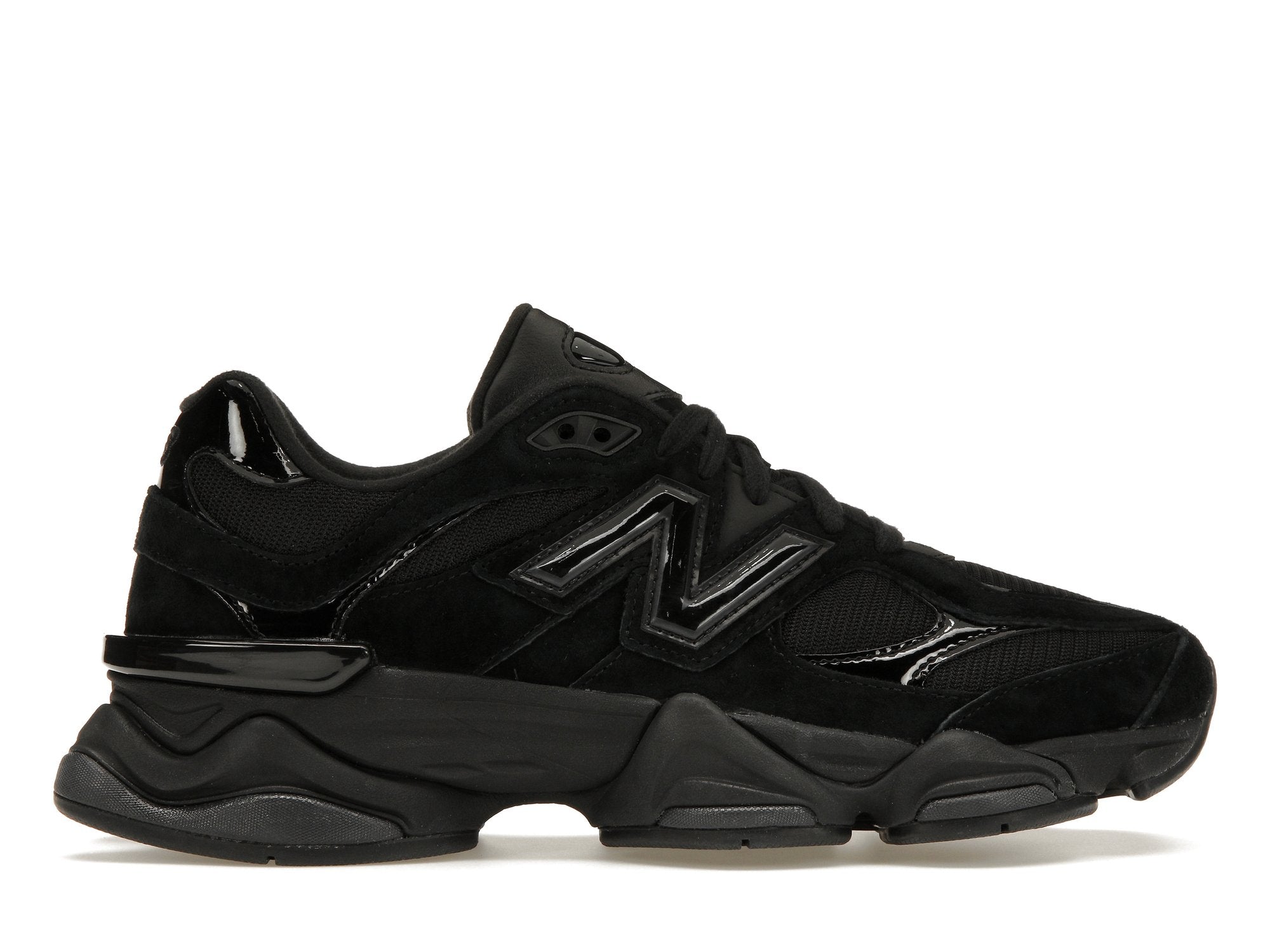 New Balance 9060 Triple Black Patent Sneaker Store Co