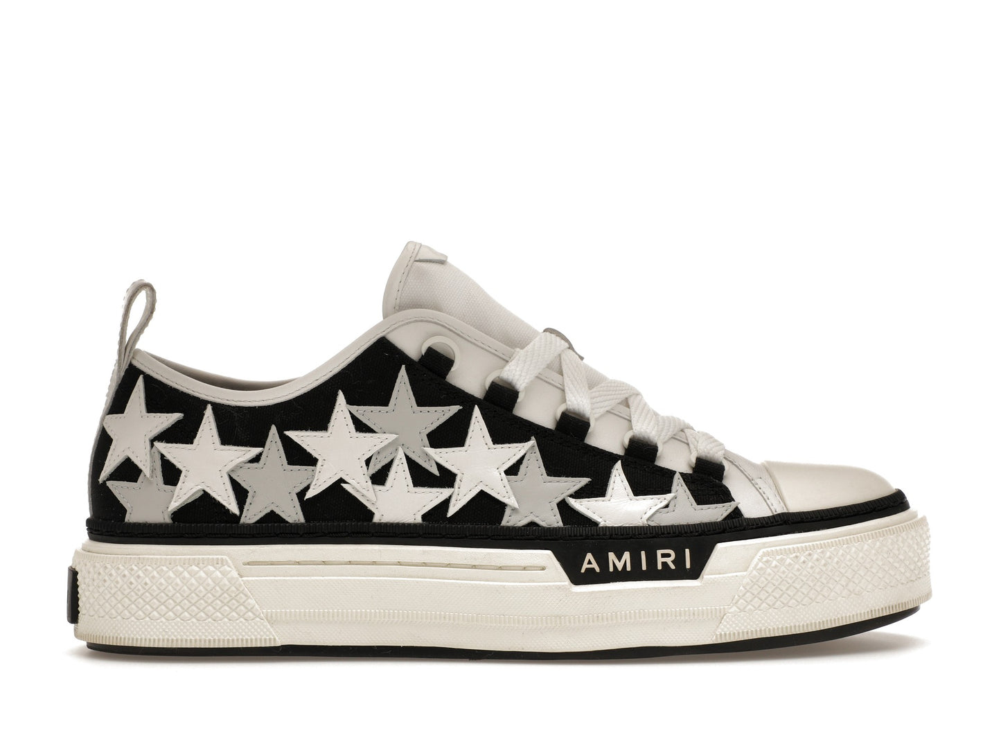 AMIRI Stars Court Low Black White