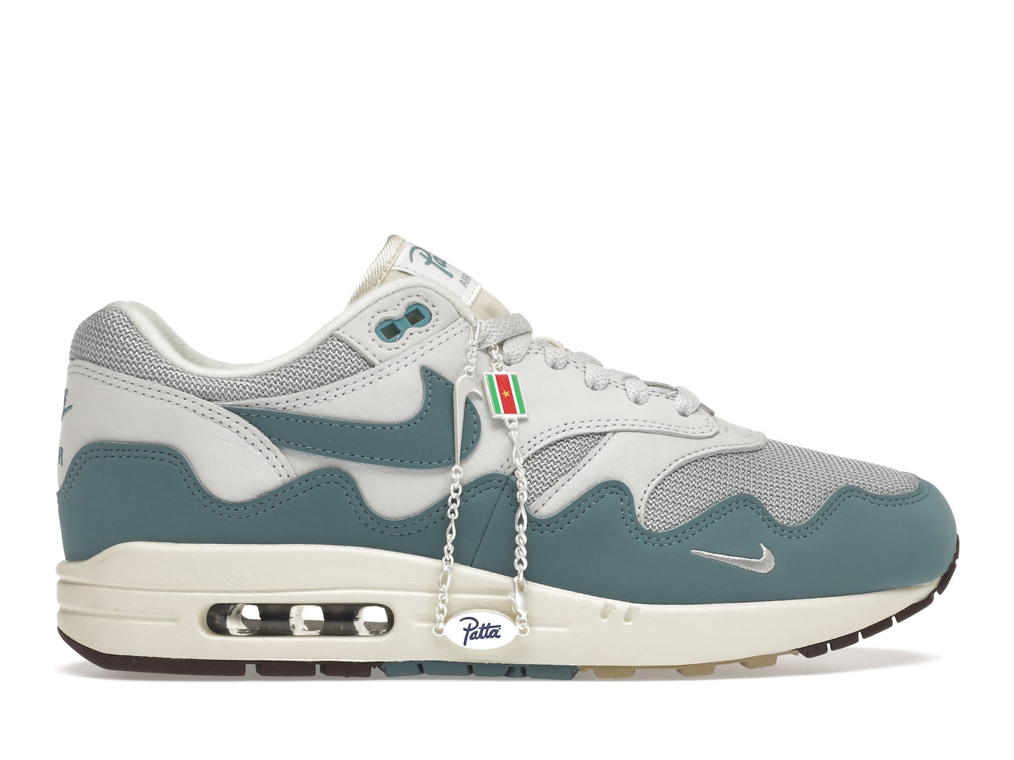 Nike Air Max 1 Patta Waves Noise Aqua (avec bracelet)