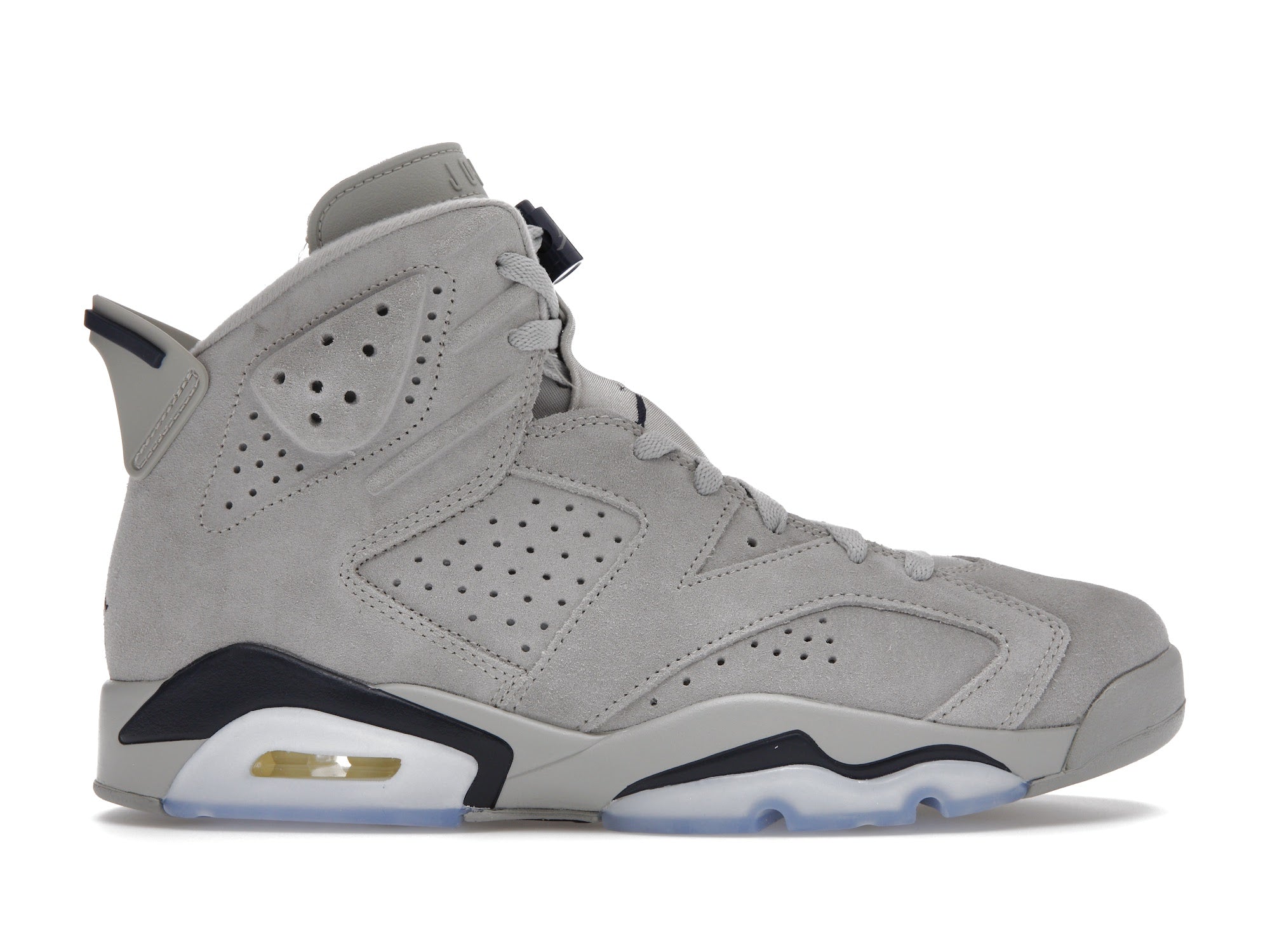 Air jordan retro 6 grey on sale