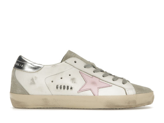 Golden Goose Super-Star Ice White Orchid Pink