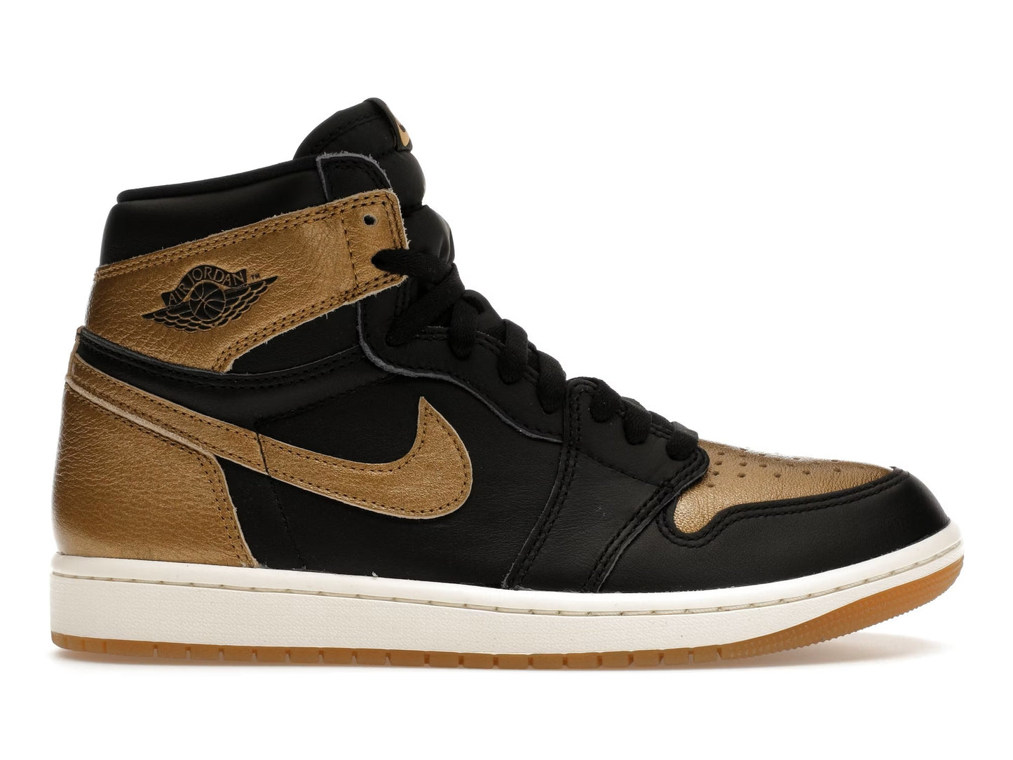 Jordan 1 Retro High OG Black Metallic Gold