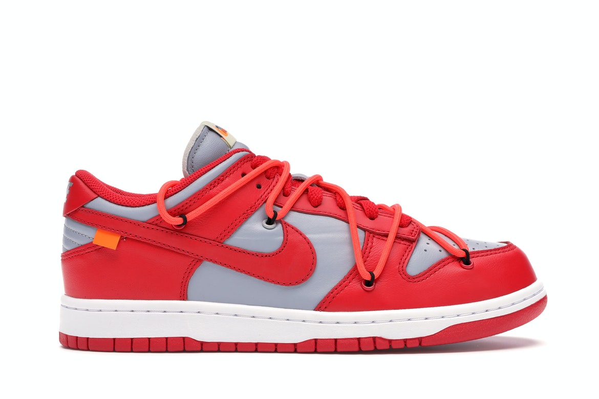 Nike Dunk Low Off White University Red Sneaker Store Co