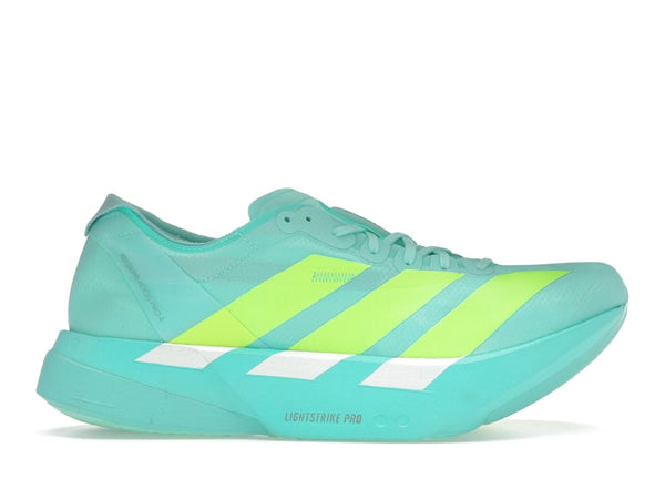 adidas Adizero Adios Pro 4 Flash Aqua Lucid Lemon