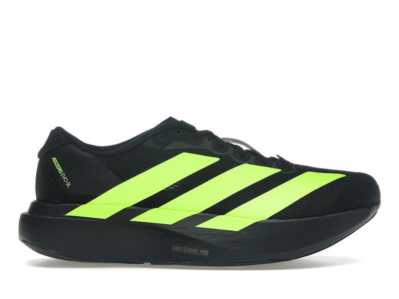 adidas Adizero Evo SL Black Lucid Lemon