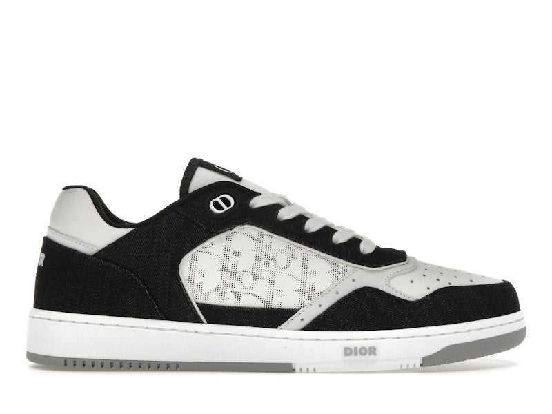 Dior B27 Low White Black Denim 