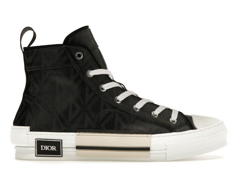 Dior B23 High Top Black CD Diamond