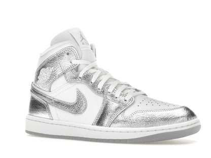 Jordan 1 Mid SE Metallic Silver