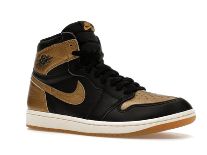 Jordan 1 Retro High OG Black Metallic Gold