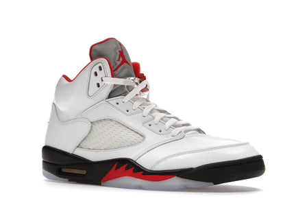 Jordan 5 Retro Fire Red Silver Tongue (2020)