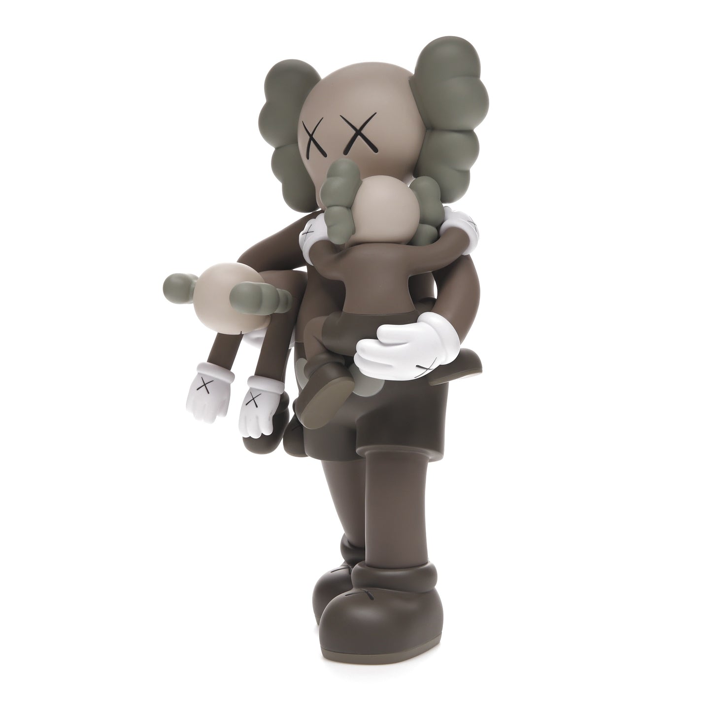 KAWS Clean Slate Vinyl Figure Brown