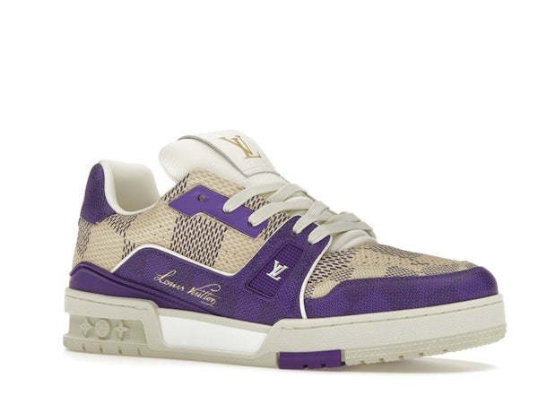Louis Vuitton Damier LV Trainer Purple