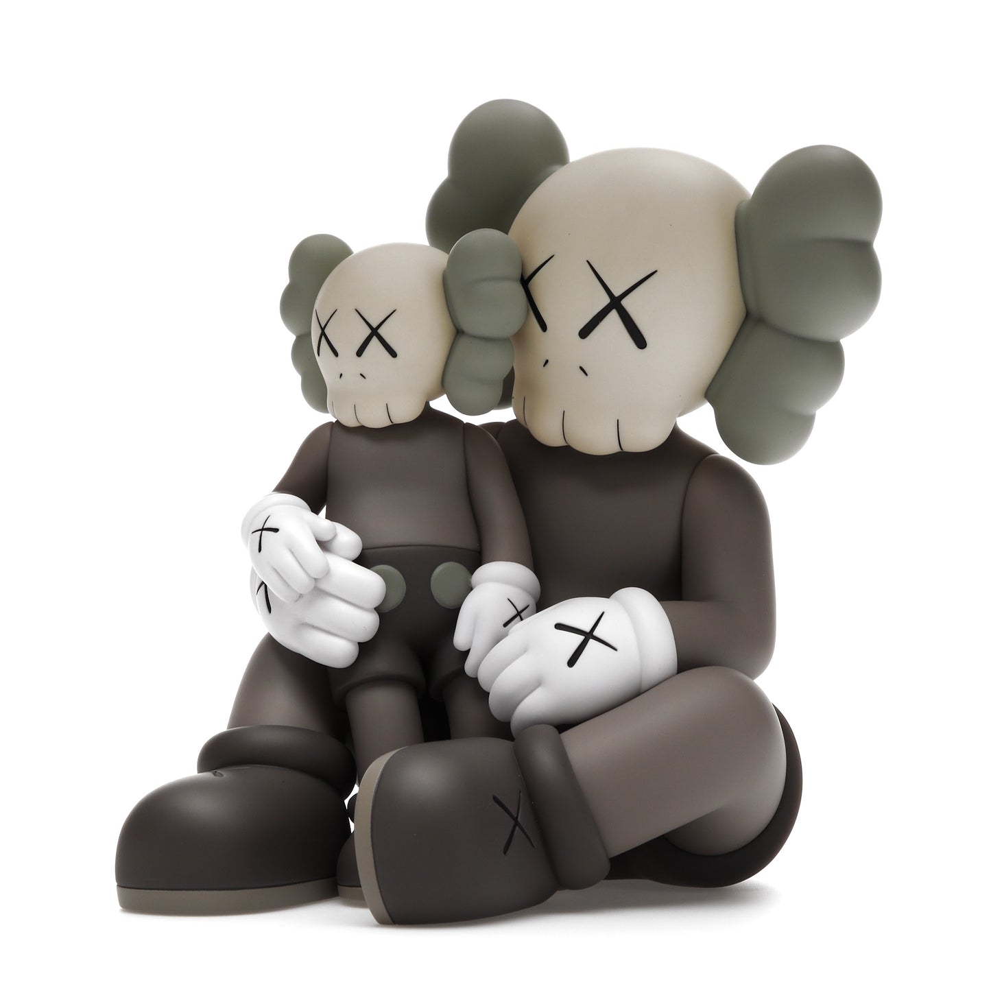 KAWS Holiday Changbai Mountain Figurine en vinyle Marron