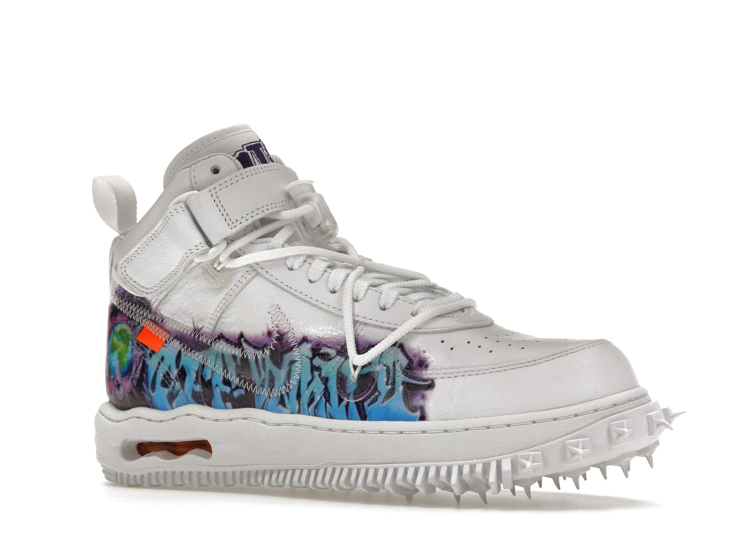 Nike Air Force 1 Mid Off-White Graffiti White