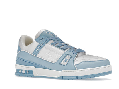 Louis Vuitton Trainer Low White Sky Blue 