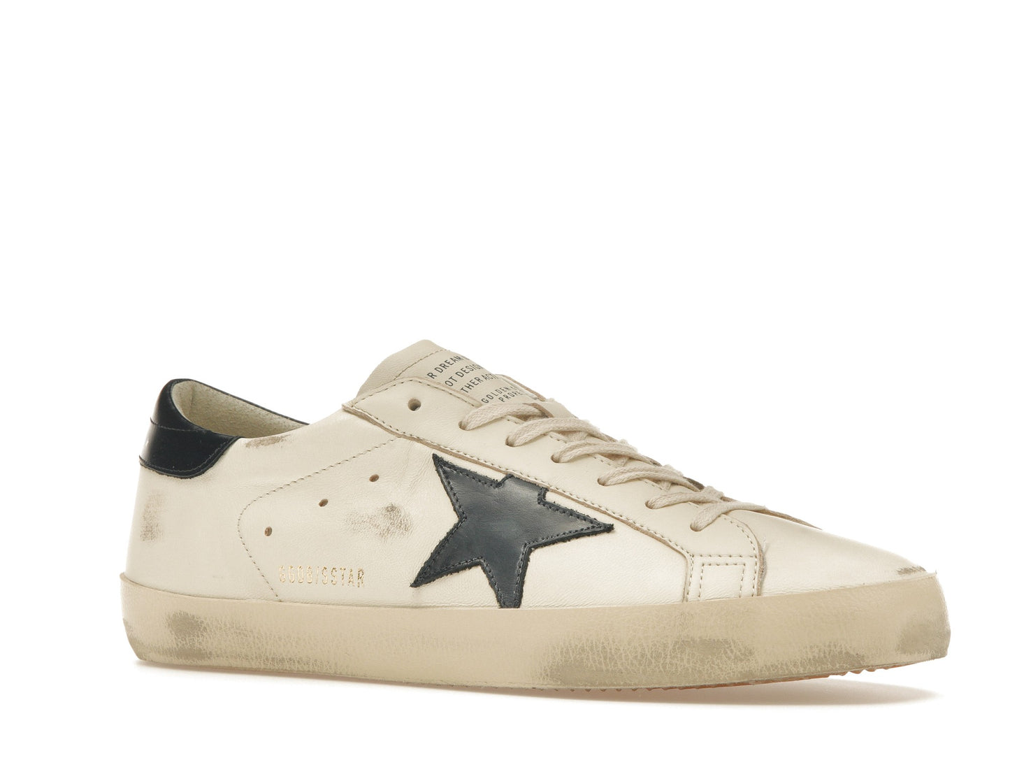 Golden Goose Super-Star Beige Bleu Nuit