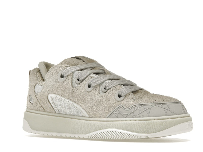 Dior B9S Skater ERL Cream Suede with White and Cream Dior Oblique Jacquard