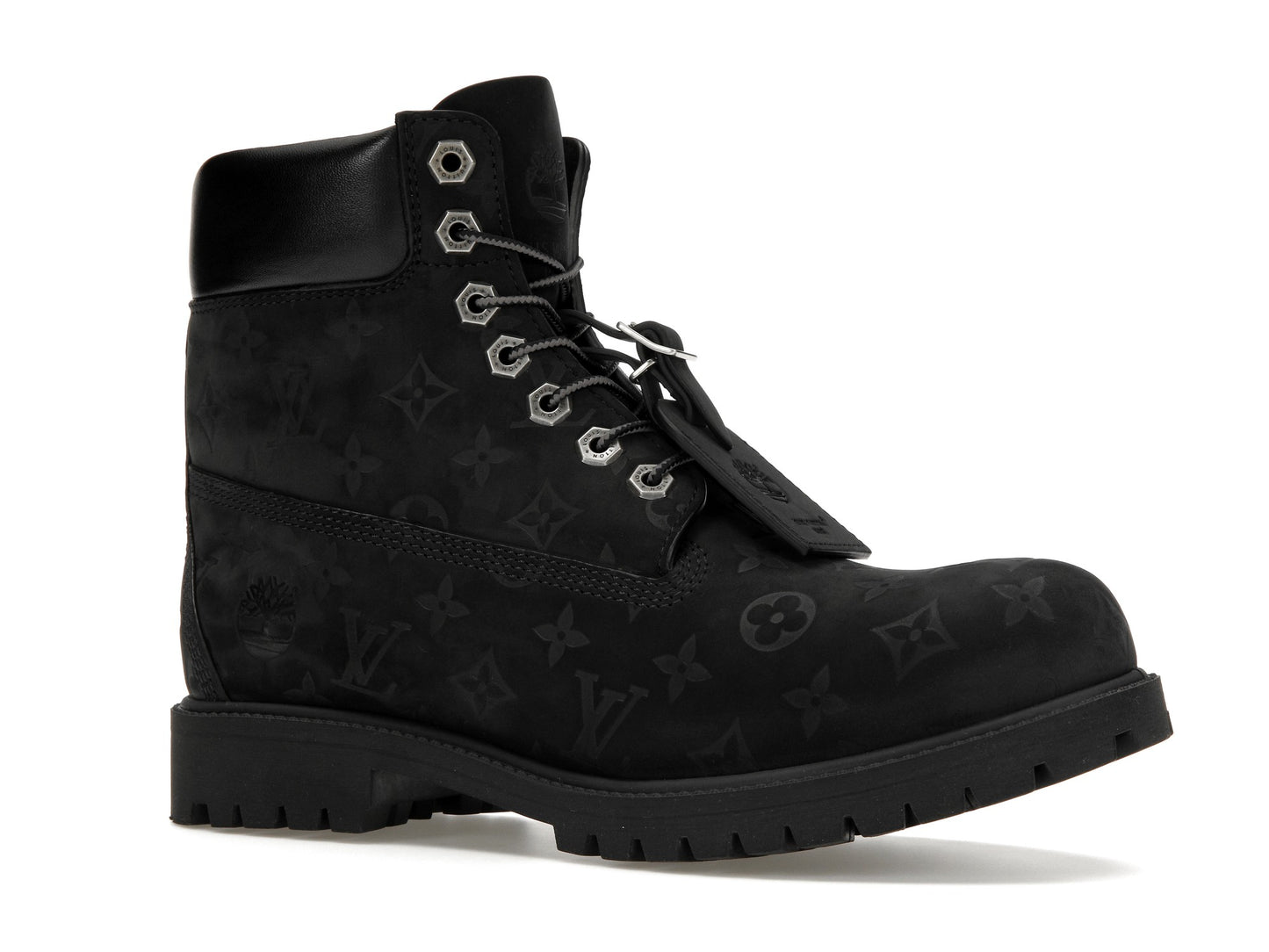 Louis Vuitton Timberland 6" Ankle Boot Black Monogram