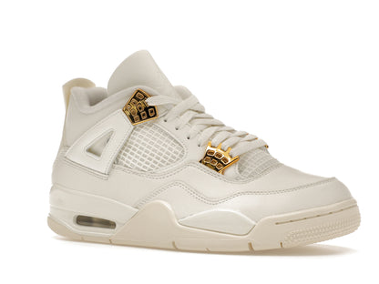 Jordan 4 Retro Metallic Gold (Femme)