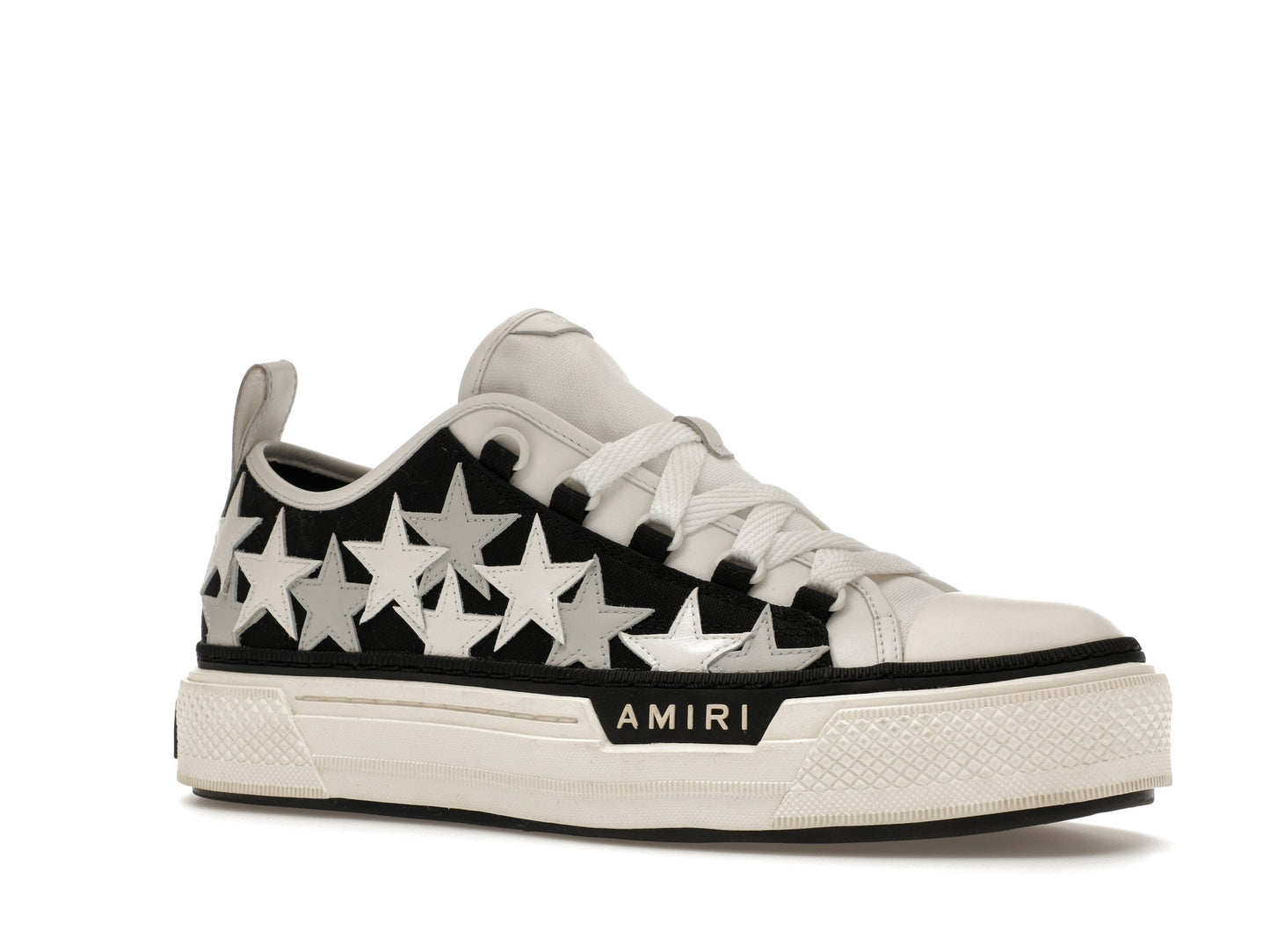 AMIRI Stars Court Low Black White