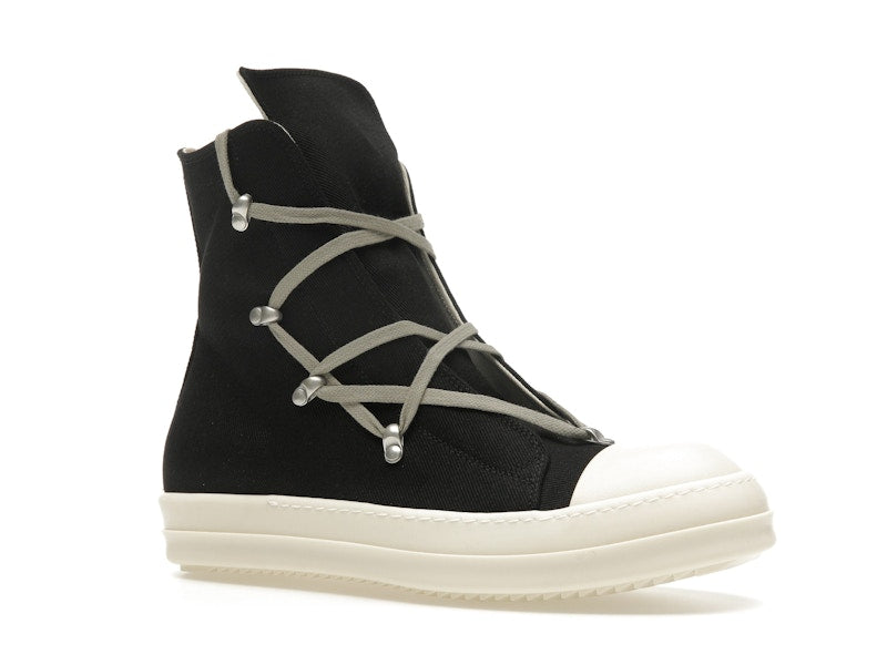 Rick Owens Porterville DRKSHDW Hexa High Black Milk