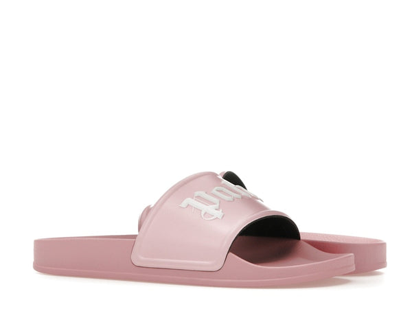 Palm Angels Pool Slides Soft Pink White