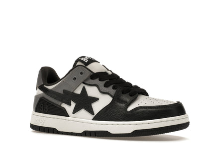 A Bathing Ape Sk8 Sta #5 Black White Grey