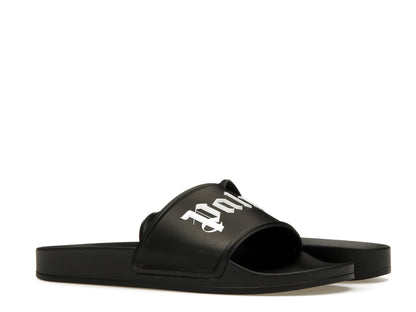 Palm Angels Pool Slides Black