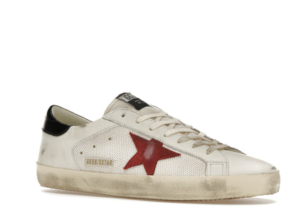 Golden Goose Super-Star White Red Black