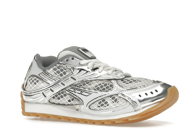 Bottega Veneta Orbit Silver White