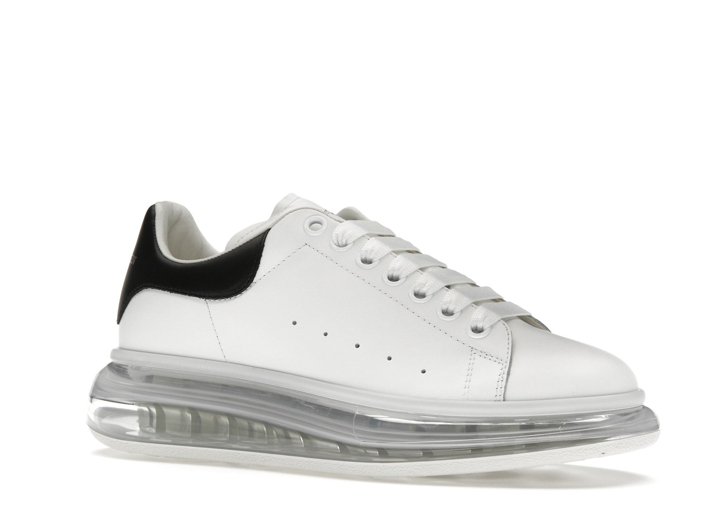 Alexander McQueen Oversized Clear Sole Black 