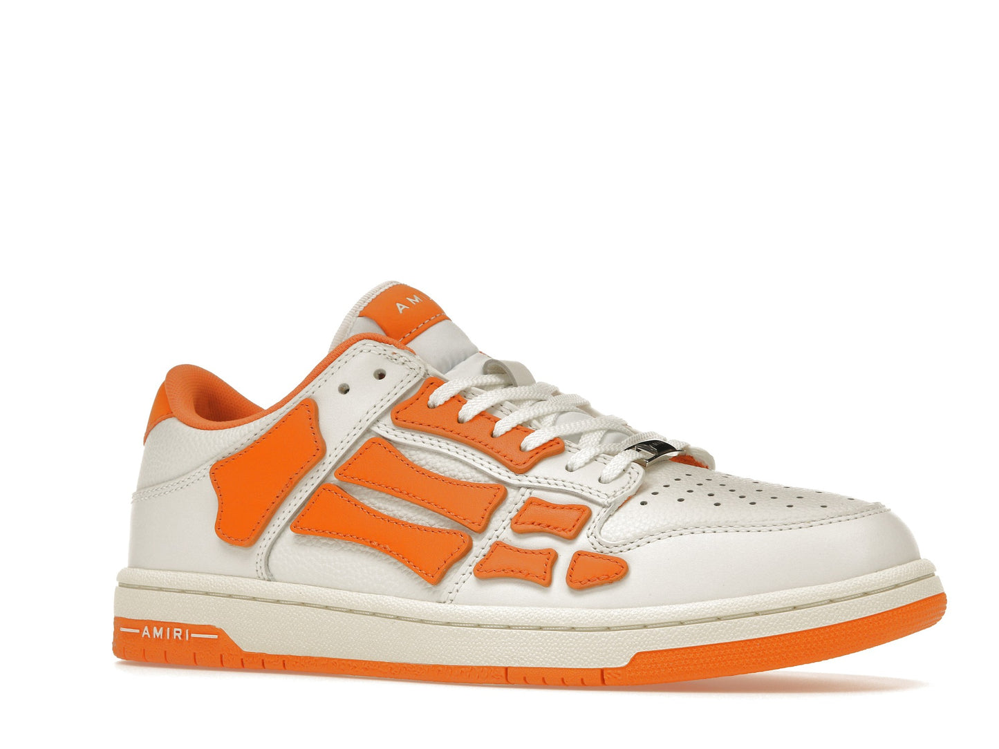 AMIRI Skel Top Low Blanc Orange 