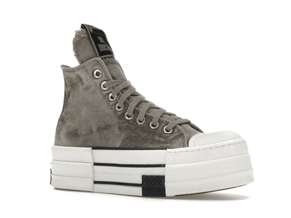 Converse DBL DRKSTAR Chuck Taylor All Star 70 Hi Rick Owens DRKSHDW Overdye Concrete