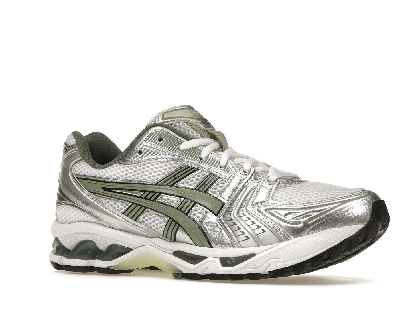 ASICS Gel-Kayano 14 White Pure Silver Slate Grey Sage