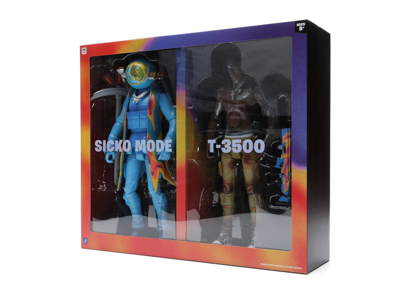 Travis Scott Cactus Jack Fortnite 12" Action Figure Duo Set