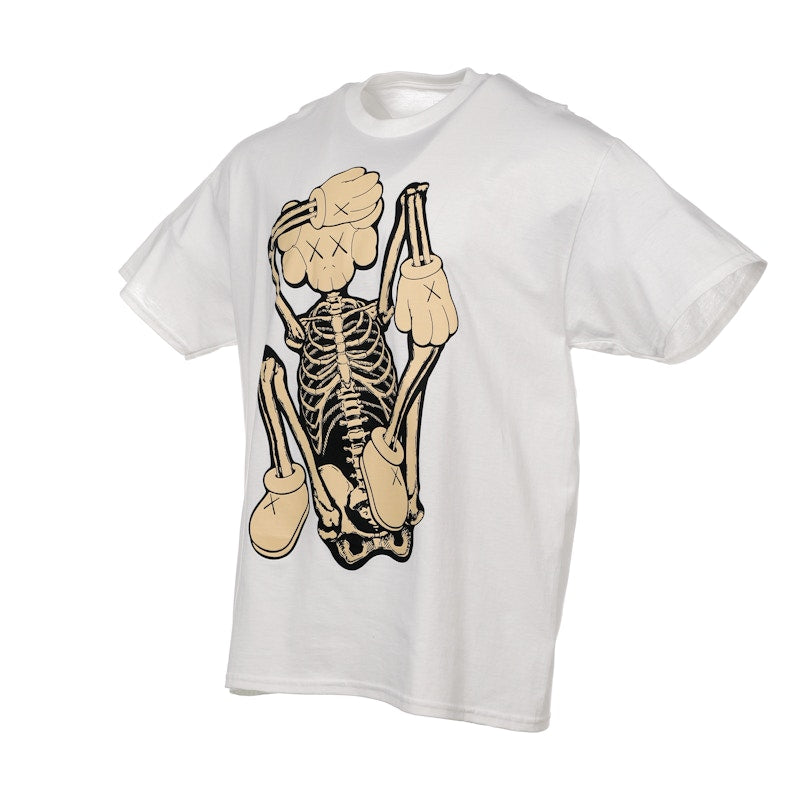 KAWS SKELETON NEW FICTION T-shirt Bone