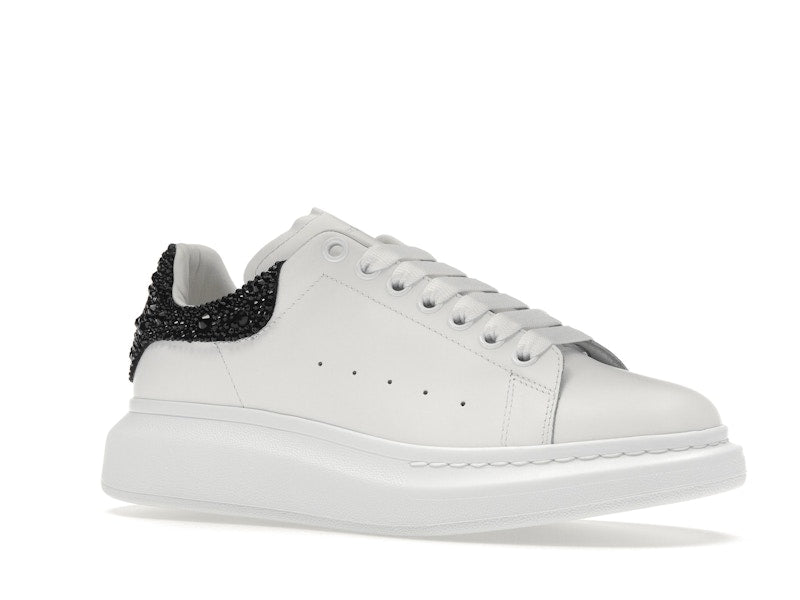 Alexander McQueen Oversized White Black Crystals