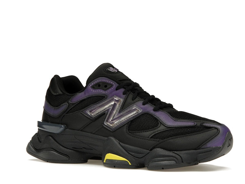 New Balance 9060 Mowalola Burglarwear Black Purple Yellow