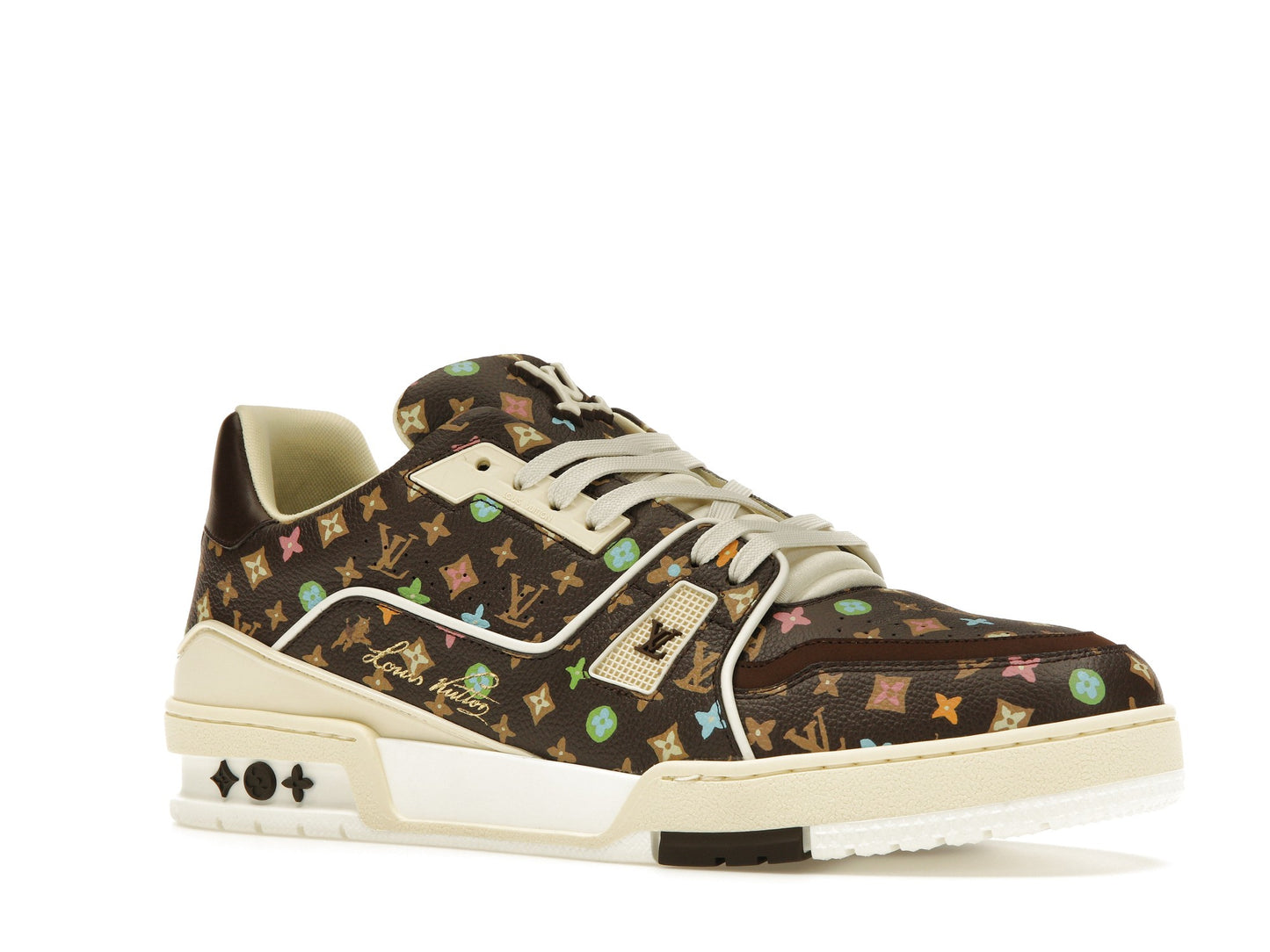 Louis Vuitton par Tyler, le créateur LV Trainer Mocha Multicolore 